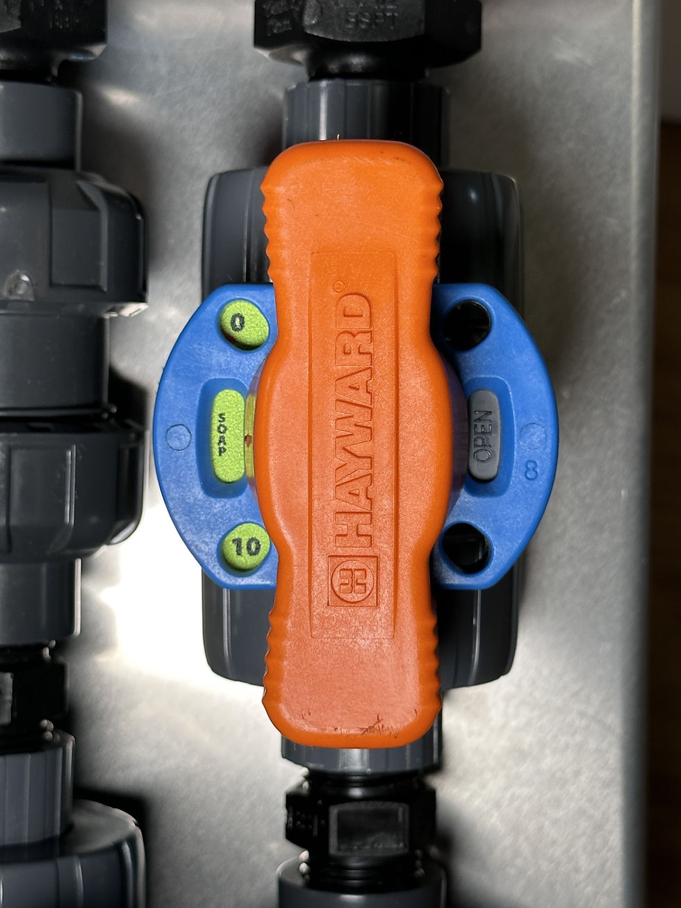 Thumbnail: Acrylic Manifold With Console Mounting Hayward Valves
