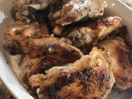 Garlic Parmesan Chicken Thighs
