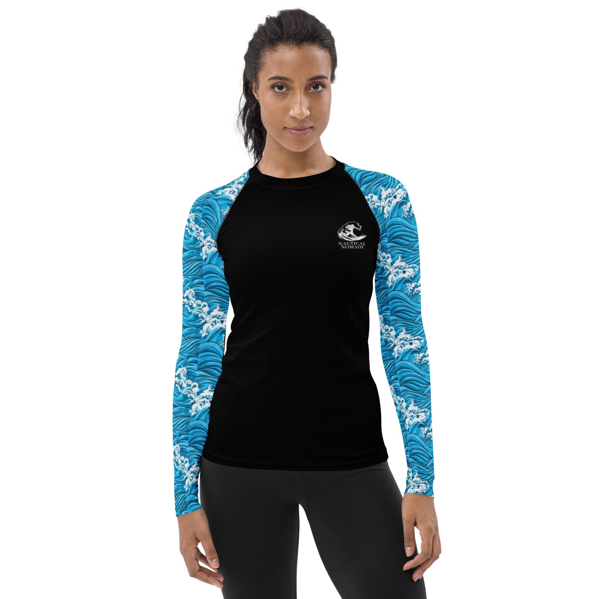 Women's Rash Guard - Wave