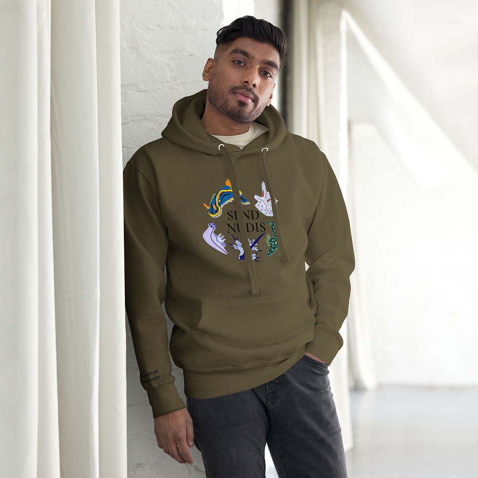 Thumbnail: Send Nudis (Black Font) Hoodie
