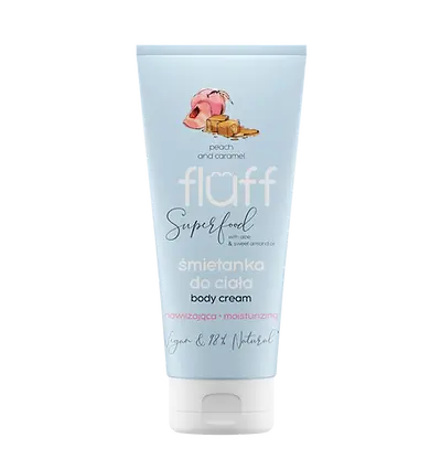 fliptop_Fluff śmietanka do ciała brzoskwinia karmel.webp