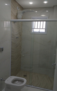 Instalação de nicho em banheiro/ colocação de revestimento cerâmico