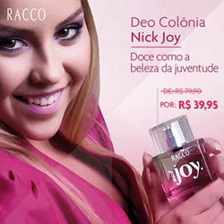 Deo Colônia NICK JOY, 100ml