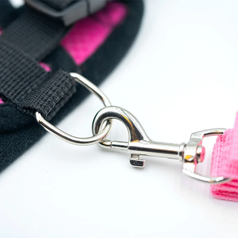 Thumbnail: Dog Vest Walking Leash for Puppy Dog Cat Collar Polyester 