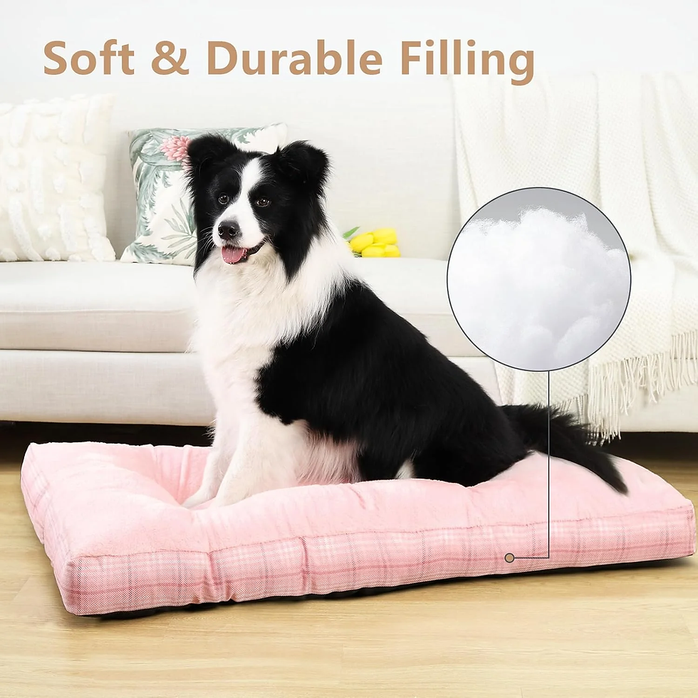 Thumbnail: Washable L Dog Bed for Large Dogs with Anti-Slip Bottom