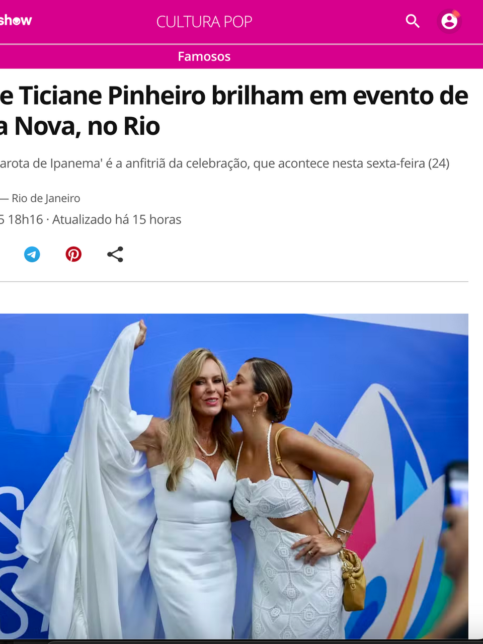 Rio Bossa Nossa - GShow
Cultura Pop (Globo.com)