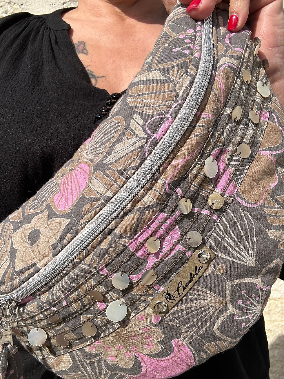 Thumbnail: Sac banane fait main upcyclé 