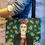 Miniature : Tote bag double face Frida Kahlo jacquard et jute