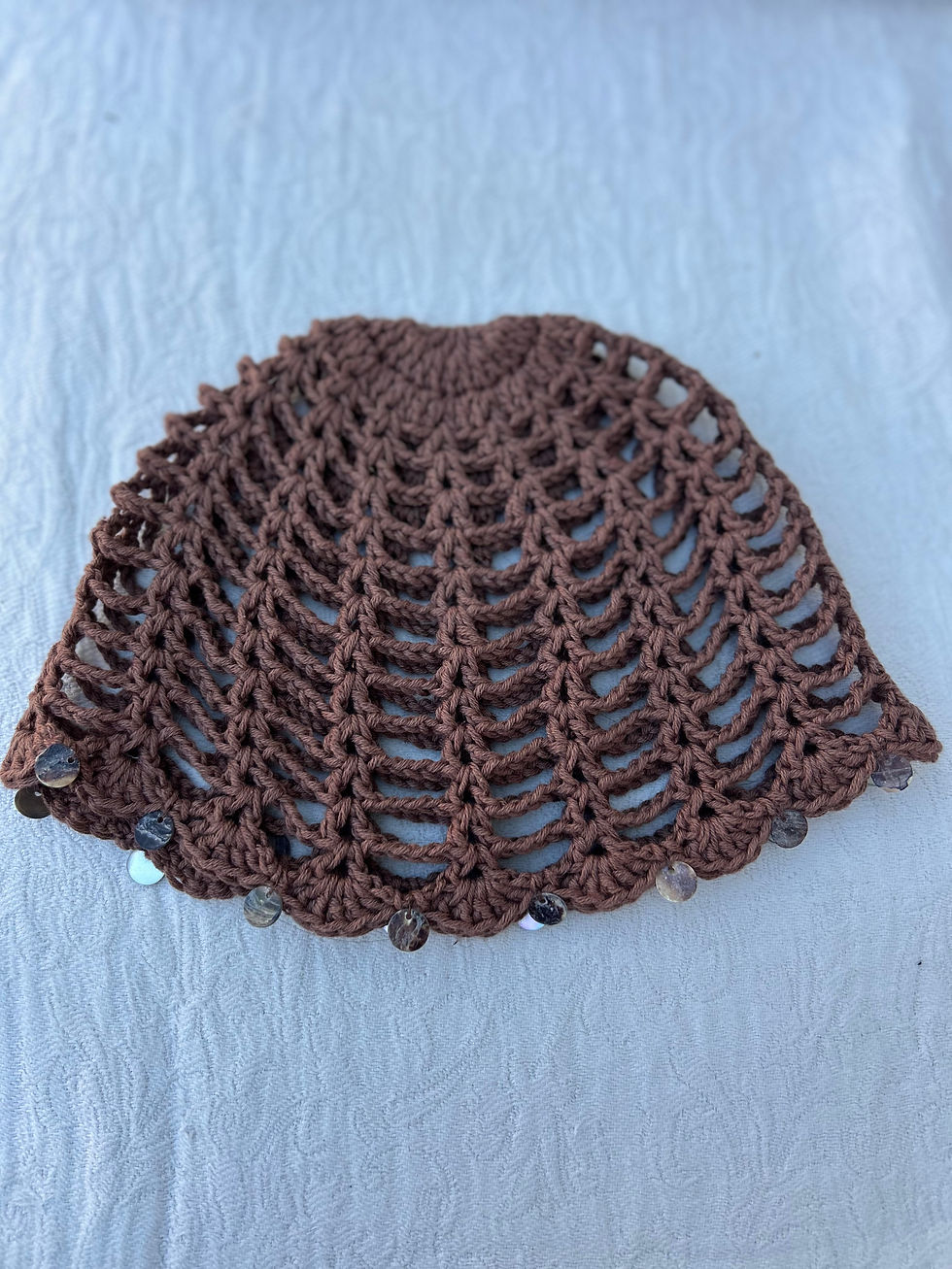 Thumbnail: Bonnet d’été en crochet - fait mais - 3 coloris 