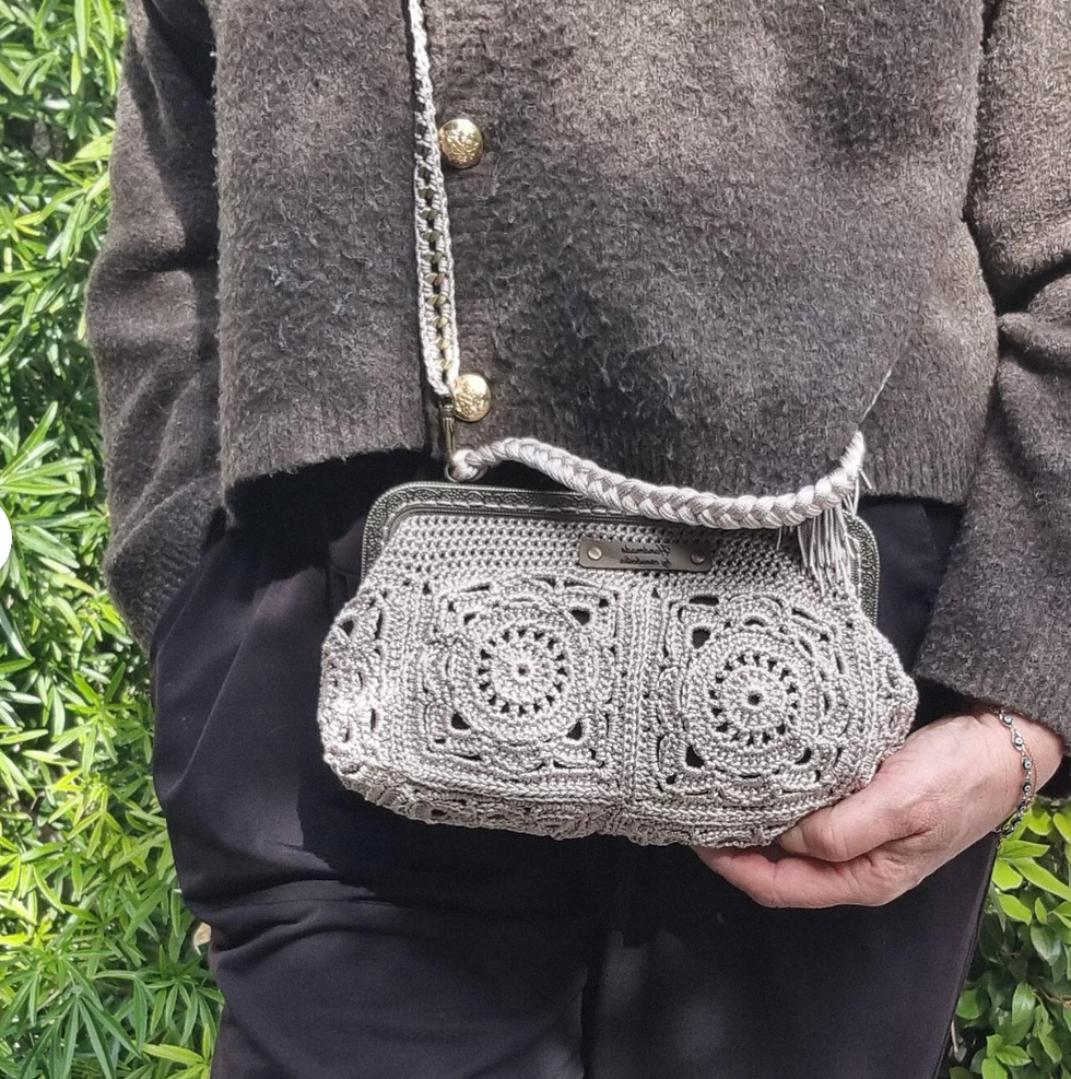 Thumbnail: Clutch bag with clasp