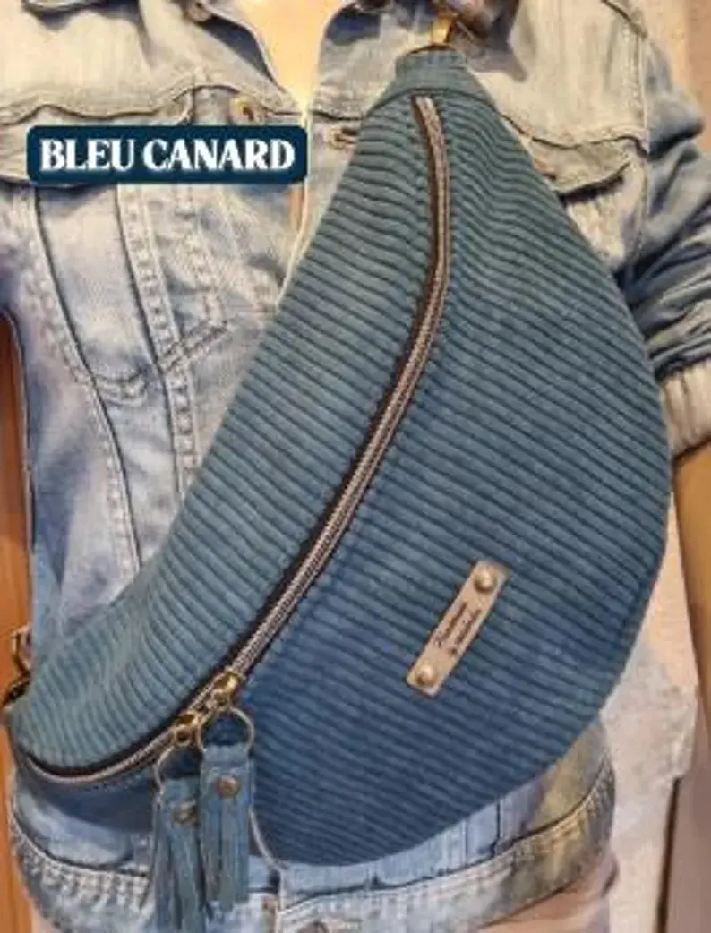 Thumbnail: Corduroy fanny pack, made to order