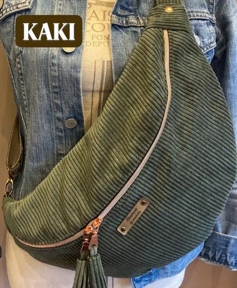 Thumbnail: Corduroy fanny pack, made to order