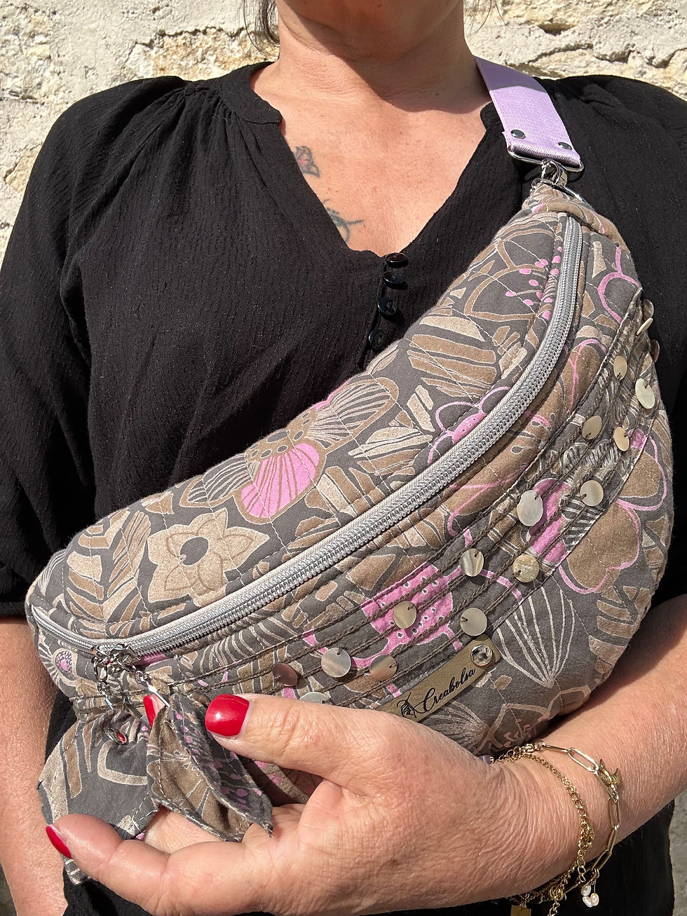 Thumbnail: Sac banane fait main upcyclé 