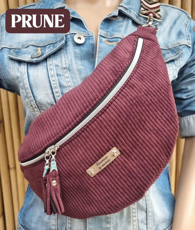 Thumbnail: Corduroy fanny pack, made to order