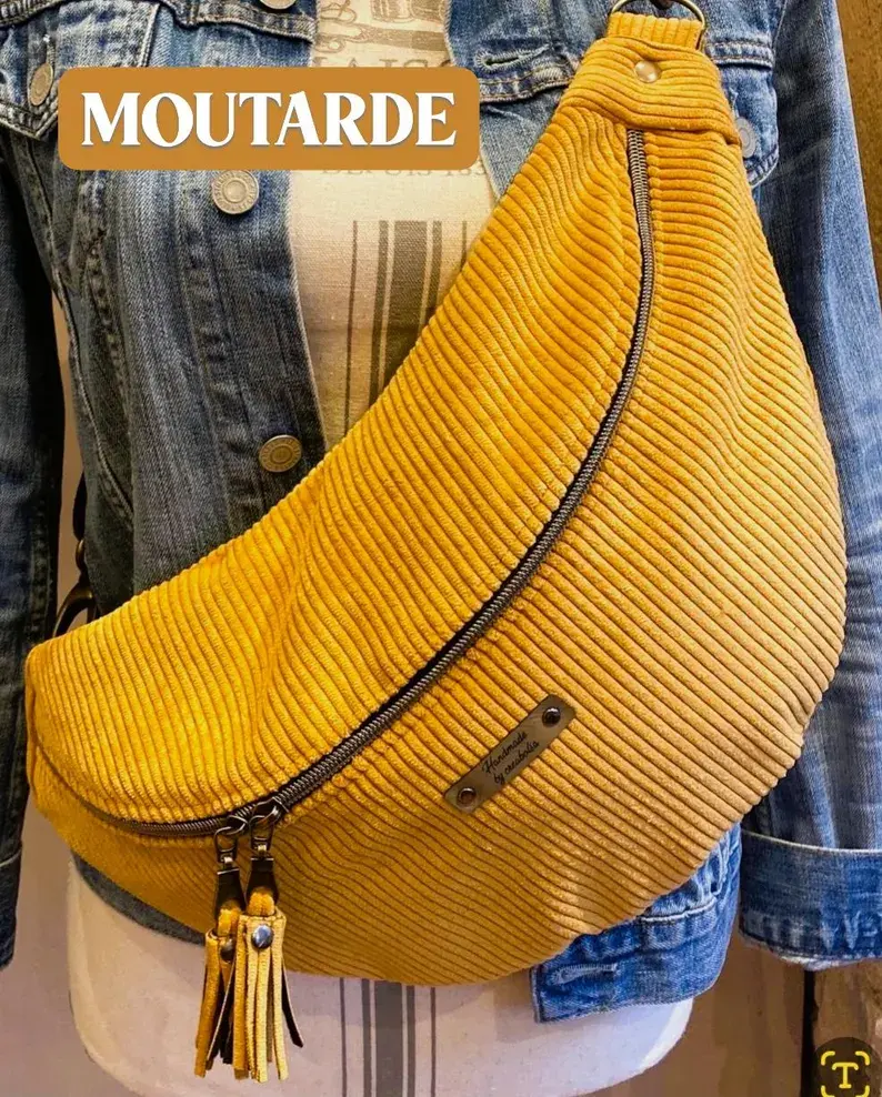 Thumbnail: Corduroy fanny pack, made to order