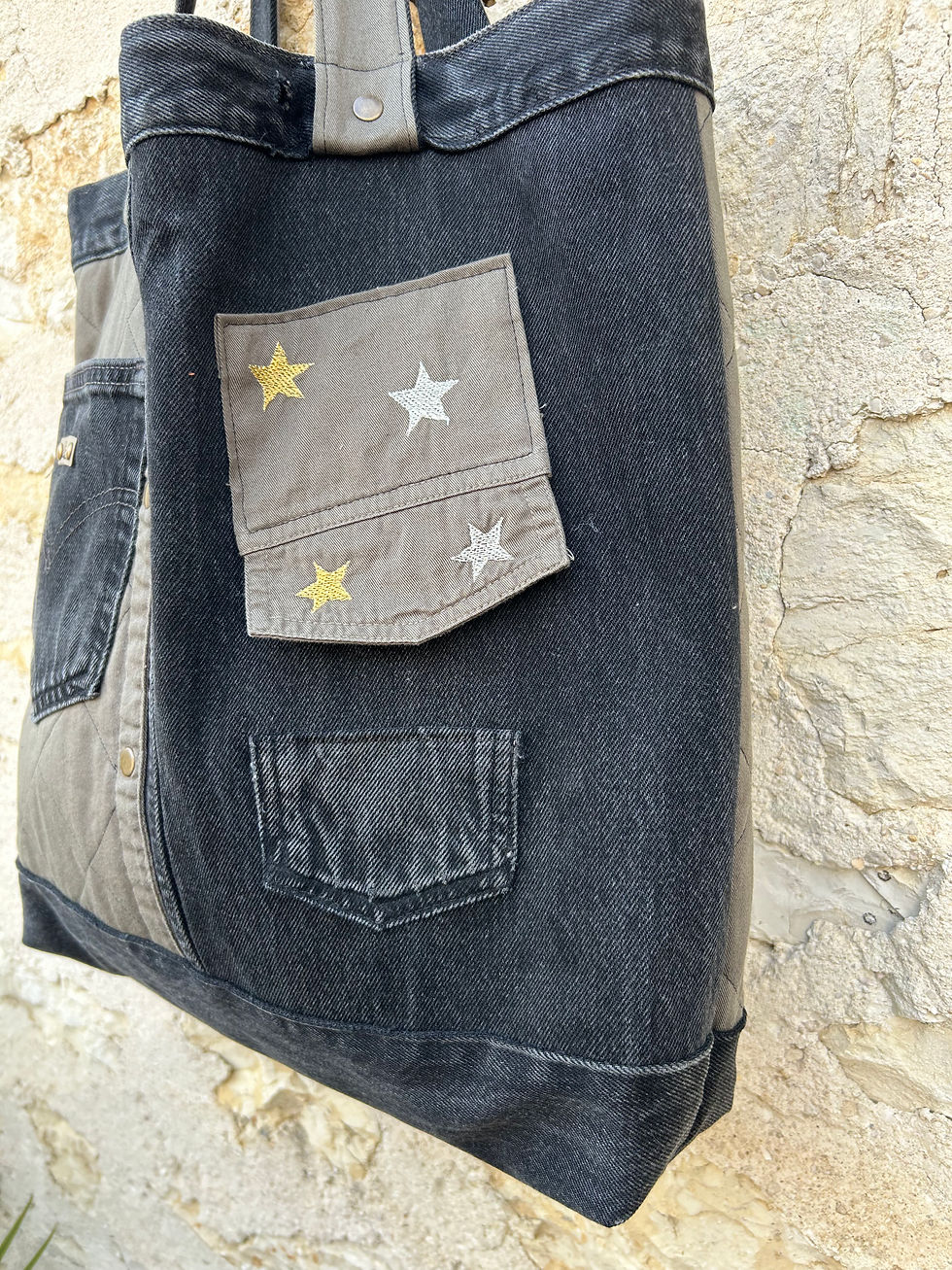 Thumbnail: Tote bag upcyclé Ève 