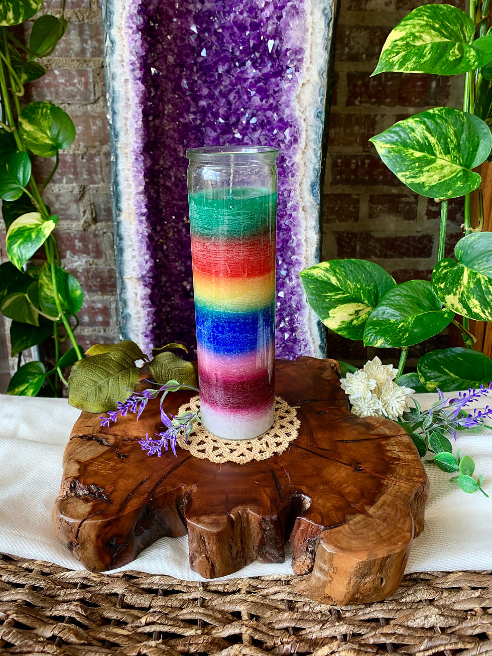 7 Colors Seven Day Candle