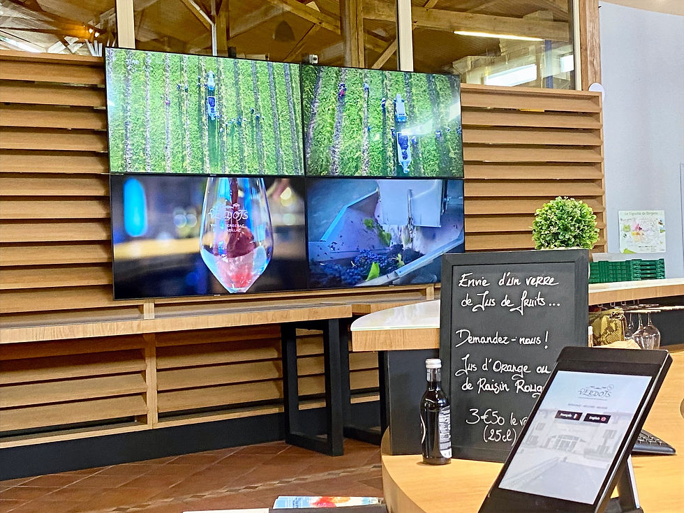 touch panel that can wirelessly control TV screens