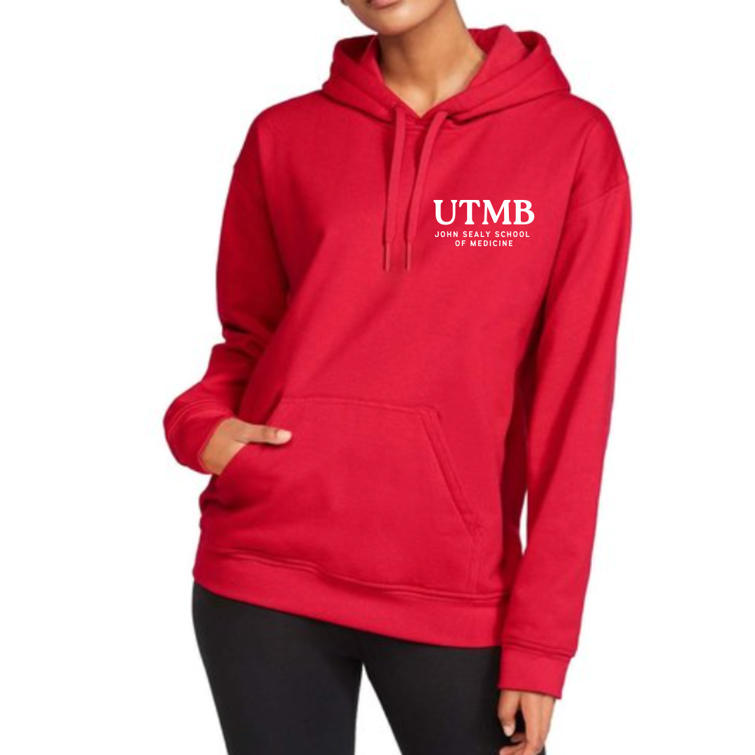 Left Chest Embroidered Hoodie