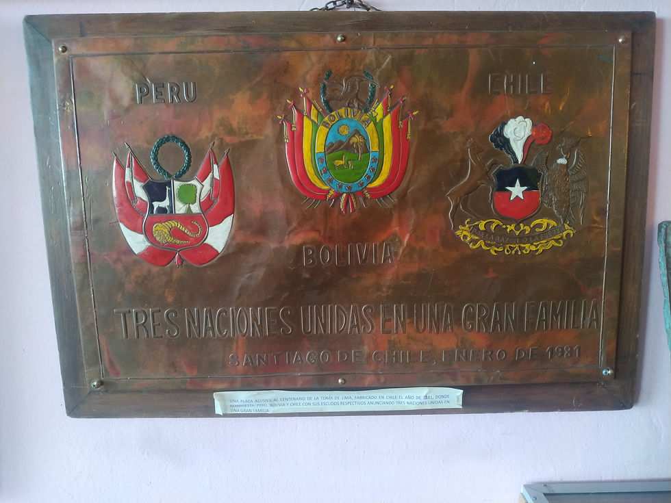placa con escudos