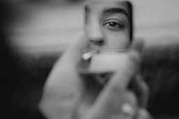 woman working on a laptop