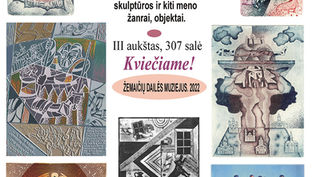 Alfonso Čepausko dailės fondo nuolatinės ekspozicijos pristatymas Žemaičių dailės muziejuje