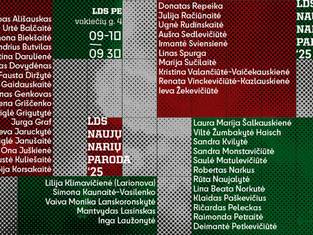 LDS naujų narių paroda | 2025