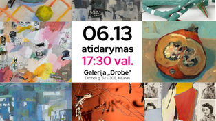 Galerijoje „Drobė“ atidaroma vizualiųjų menų rezidencijos CreArt 3.0 paroda