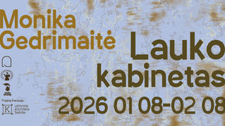 Monikos Gedrimaitės paroda „Lauko kabinetas“ | galerija ARKA