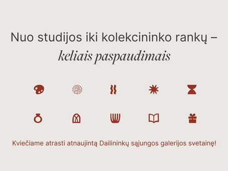 Atnaujinta Dailininkų sąjungos galerijos svetainė 