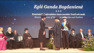 LDS pirmininkei prof. Eglei Gandai Bogdanienei Boras Universitete suteiktas garbės daktaro vardas!