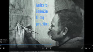 Lietuvos dailininkų sąjungoje Aniceto Jonučio filmų peržiūros