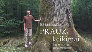 Dainiaus Liškevičiaus paroda „PRAUŽ-keikimai“ galerijoje „Meno parkas“