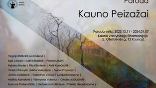 Tapybos darbų konkursas KAUNO PEIZAŽAI