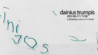 Dainius Trumpis. Linijos
