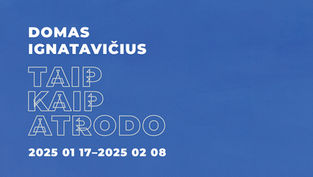 Domas Ignatavičius | TAIP, KAIP ATRODO