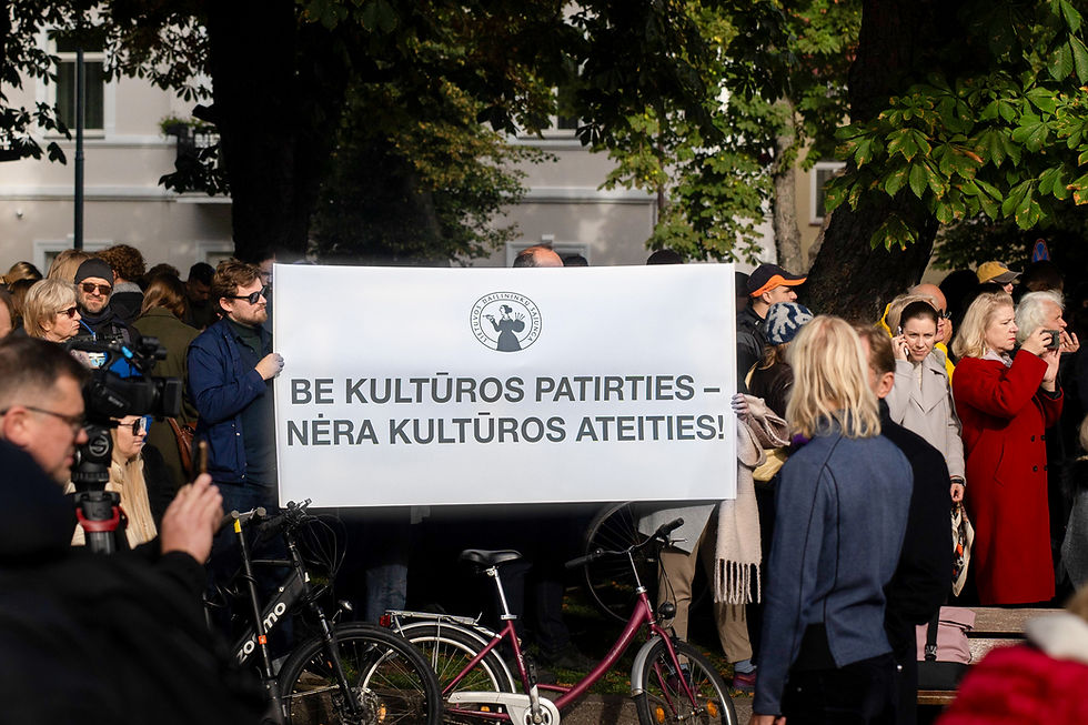 Kultūros bendruomenės protestas