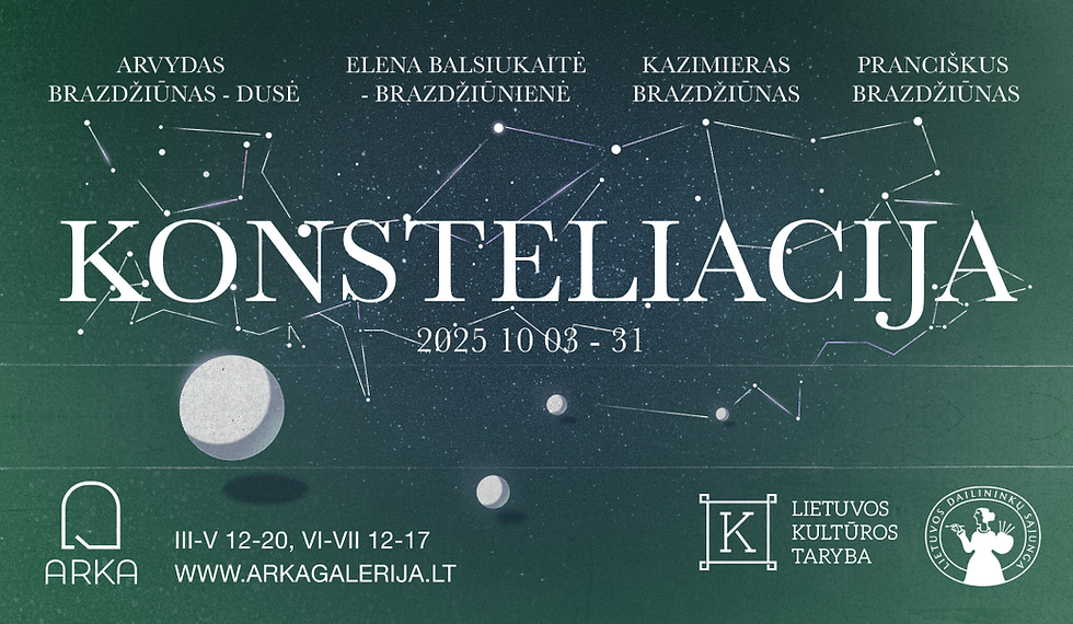Grupinės parodos „Konsteliacija“ atidarymas