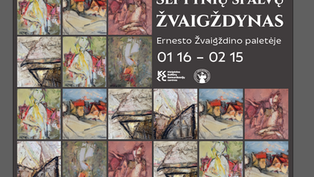 Ernesto Žvaigždino paroda „Septynių spalvų žvaigždynas“