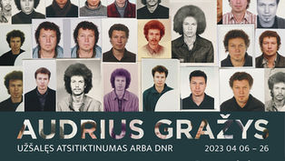 Audriaus Gražio paroda „Užšalęs atsitiktinumas arba DNR“ galerijoje „Arka“