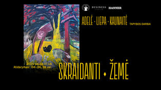 Adelė Liepa Kaunaitė | Paroda „SKRAIDANTI ŽEMĖ“