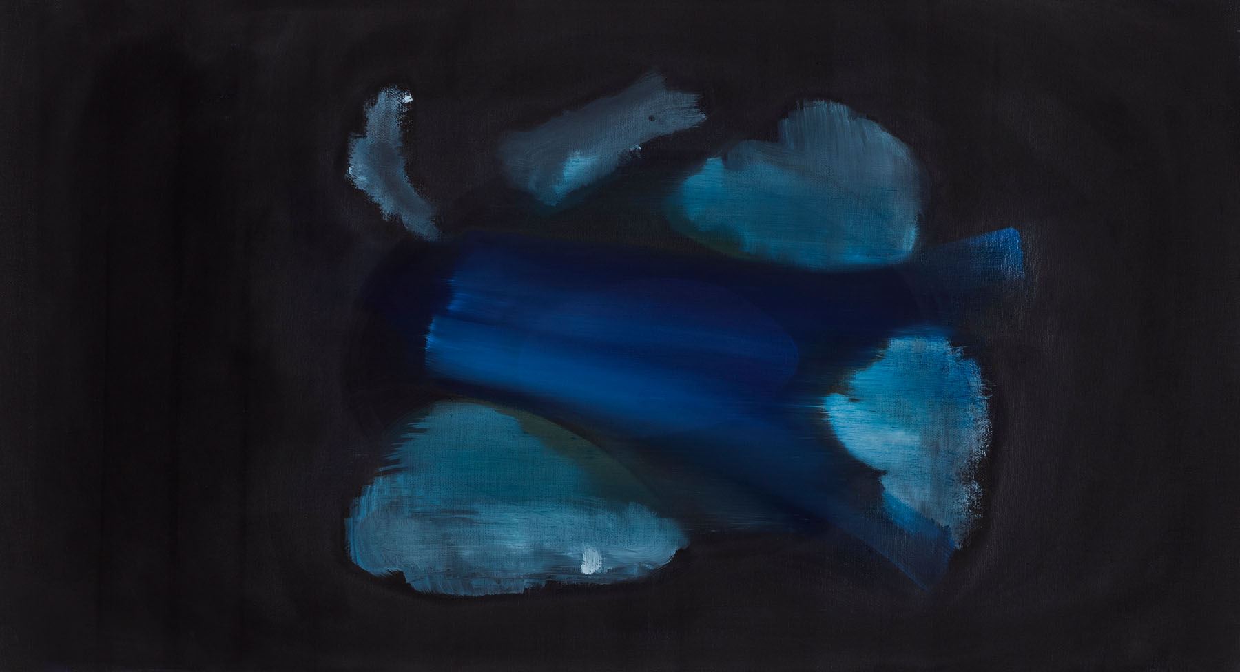 15) Dulce Compañía, EL VIENTO SOPLA DONDE QUIERE, óleo sobre tela, 27 cm x 49 cm, 2021, BA