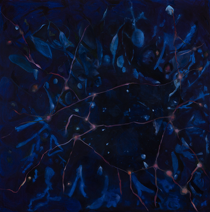 22) Solo oigo tu sonido, EL VIENTO SOPLA DONDE QUIERE, óleo sobre tela, 150 x 150 cm,  202