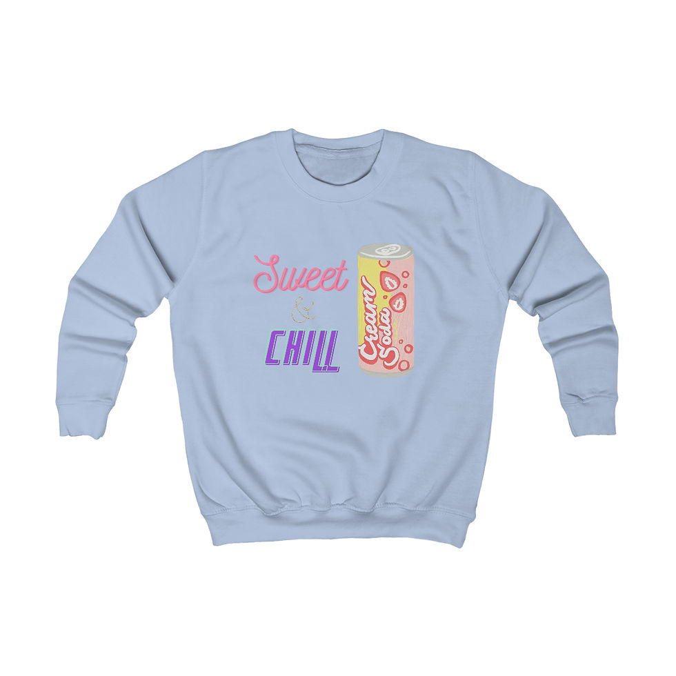 Thumbnail: Sweet & Chill Drink _ Kids Sweatshirt