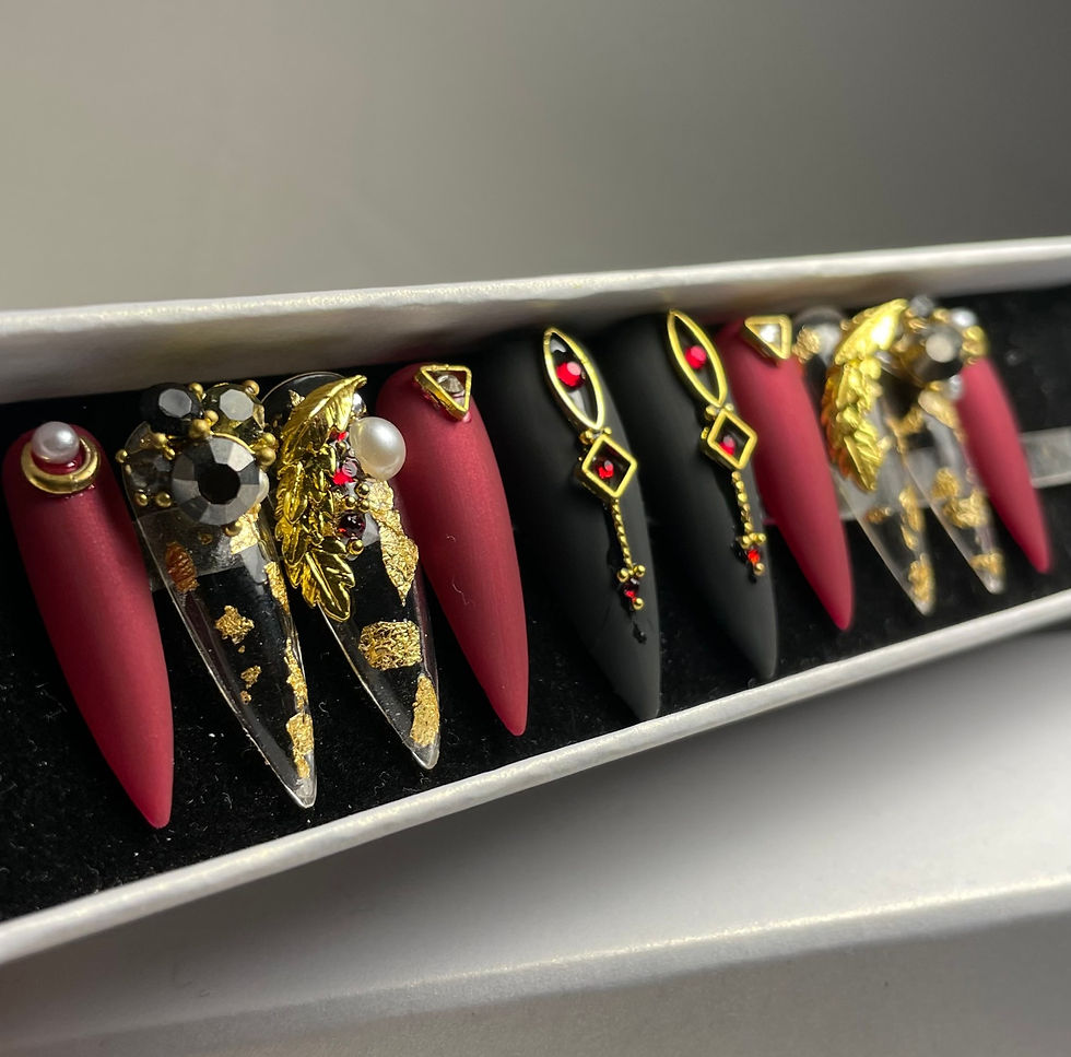 Miniature : press on bijoux