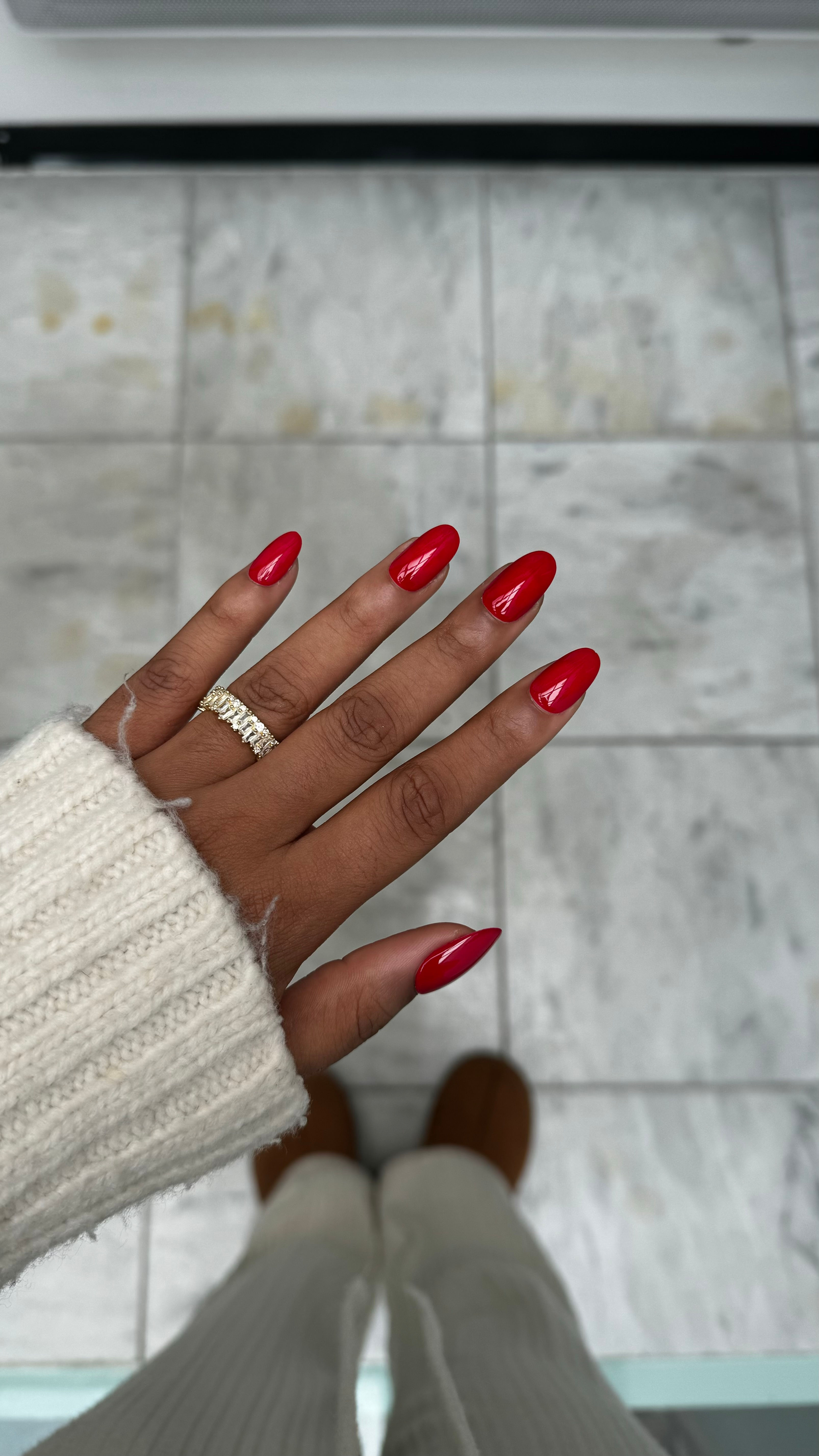 Kit press on basic Rouge