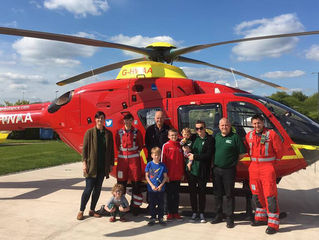 HMBiz Makes a Flying Visit To Our Nominated Charity