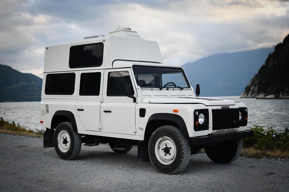 Pacific Off-Road land rover defender 110