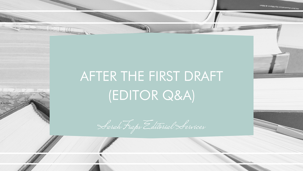Visual Design First Draft Just finished your first draft? Here's what to do next (Q&A with a ...