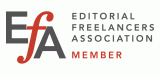 Editorial Freelancers Association Member badge